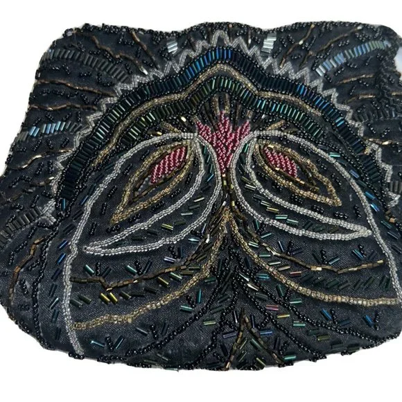 Collection of 7 Small Beaded Purses Fancy Formal Cocktail Wedding Prom - Picture 4 of 15